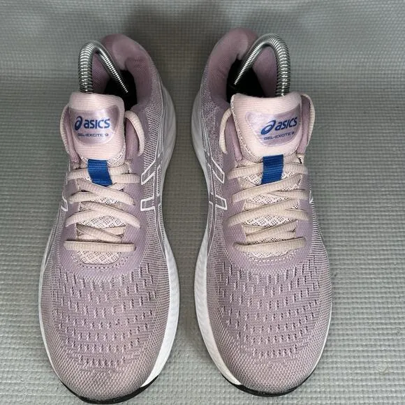 Asics Gel-Excite 9 Womens Size 8.5 Pink Running Shoes 1012B182 Athletic Sneakers