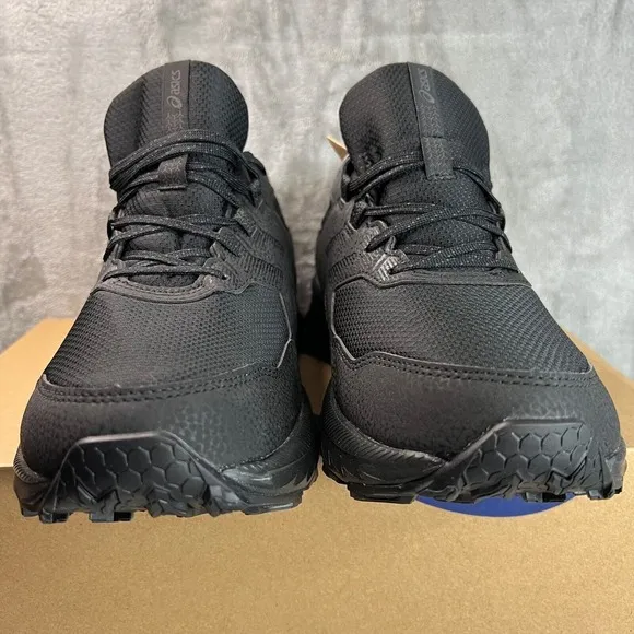 ASICS Gel Venture 9 Mens 10.5 Extra Wide Black Trail Running Shoes 1011B488-001