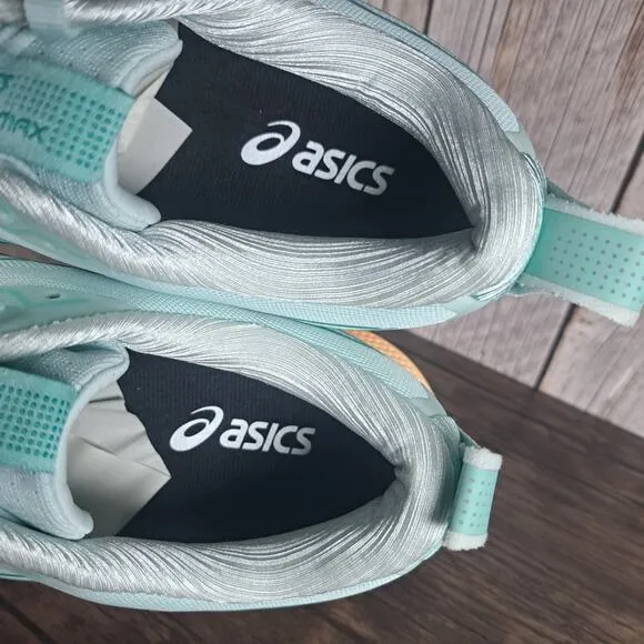 ASICS Glideride Max Running Shoes Women's Sz 11.5 Soothing Sea Wave Teal (VGC)