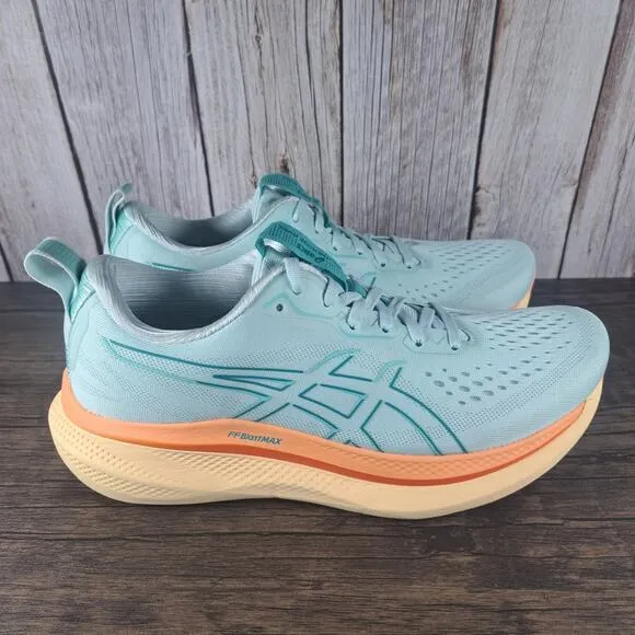 ASICS Glideride Max Running Shoes Women's Sz 11.5 Soothing Sea Wave Teal (VGC)
