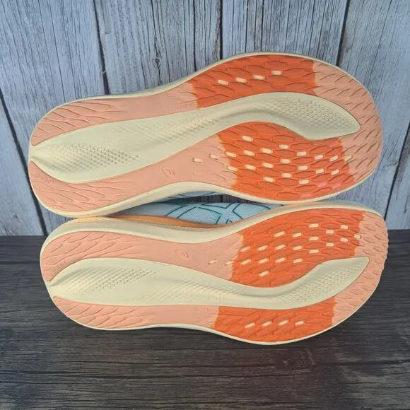 ASICS Glideride Max Running Shoes Women's Sz 11.5 Soothing Sea Wave Teal (VGC)