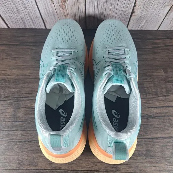 ASICS Glideride Max Running Shoes Women's Sz 11.5 Soothing Sea Wave Teal (VGC)