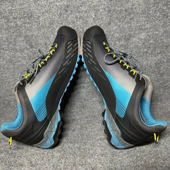 Asolo Womens Eldo Hiking Shoes Blue Moon/Grey Trail Outdoors Vibram Size 8.5 NWT