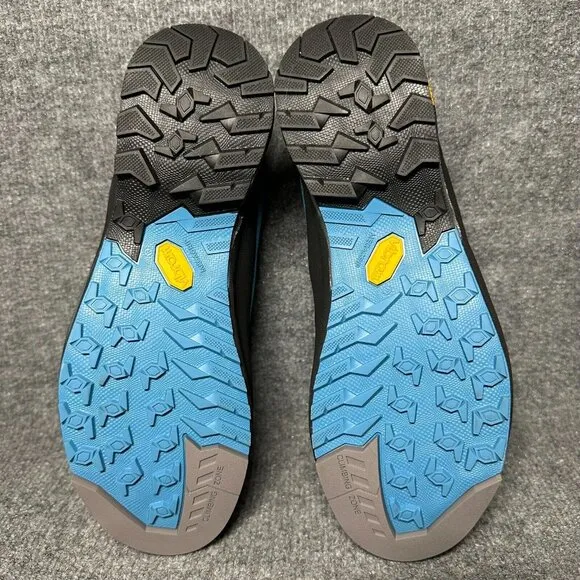 Asolo Womens Eldo Hiking Shoes Blue Moon/Grey Trail Outdoors Vibram Size 8.5 NWT