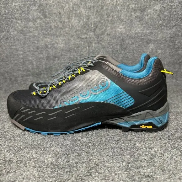 Asolo Womens Eldo Hiking Shoes Blue Moon/Grey Trail Outdoors Vibram Size 8.5 NWT