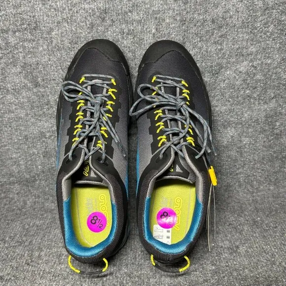 Asolo Womens Eldo Hiking Shoes Blue Moon/Grey Trail Outdoors Vibram Size 8.5 NWT