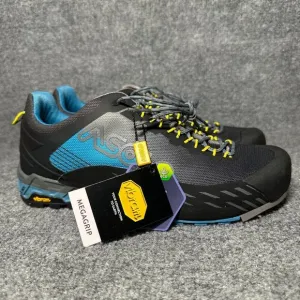 Asolo Womens Eldo Hiking Shoes Blue Moon/Grey Trail Outdoors Vibram Size 8.5 NWT
