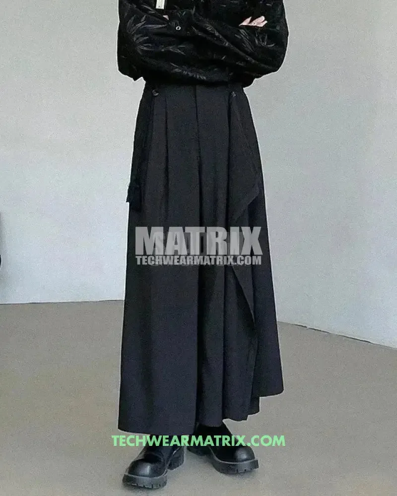 Asym Hakama Pants for Modern