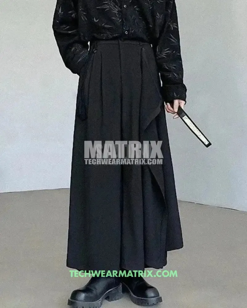 Asym Hakama Pants for Modern