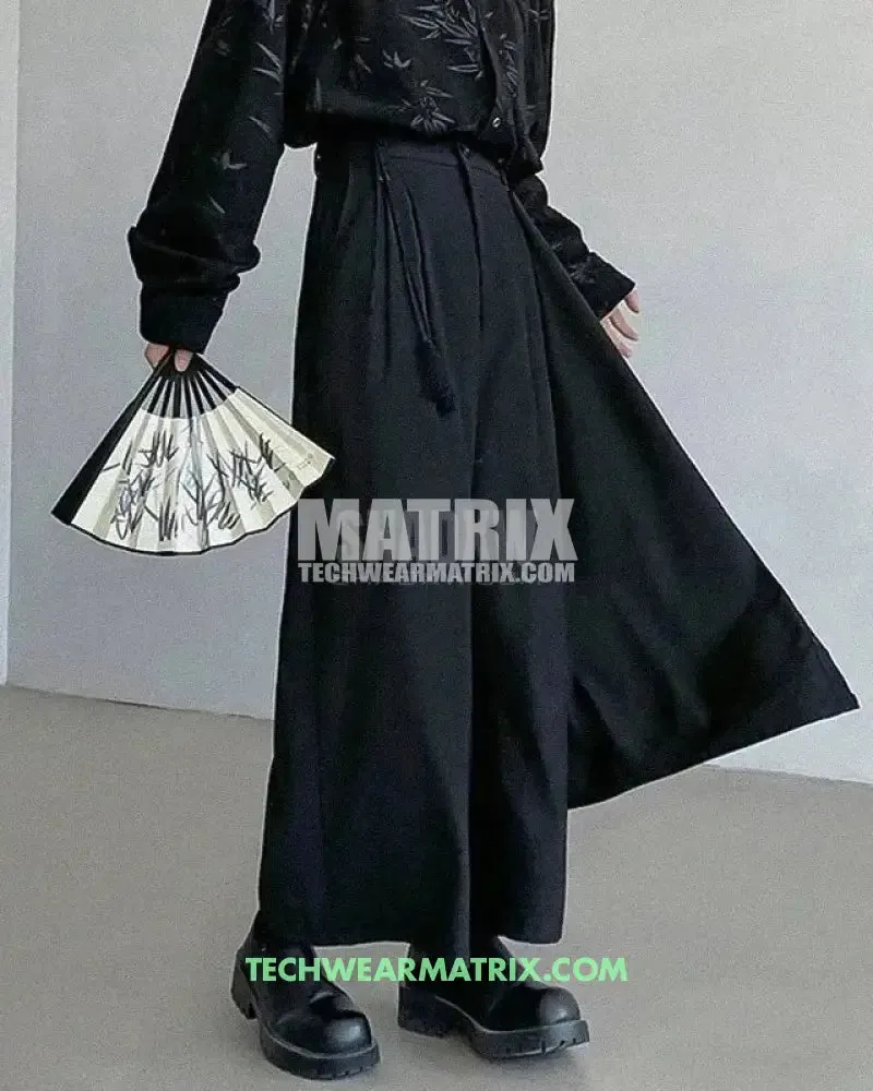Asym Hakama Pants for Modern