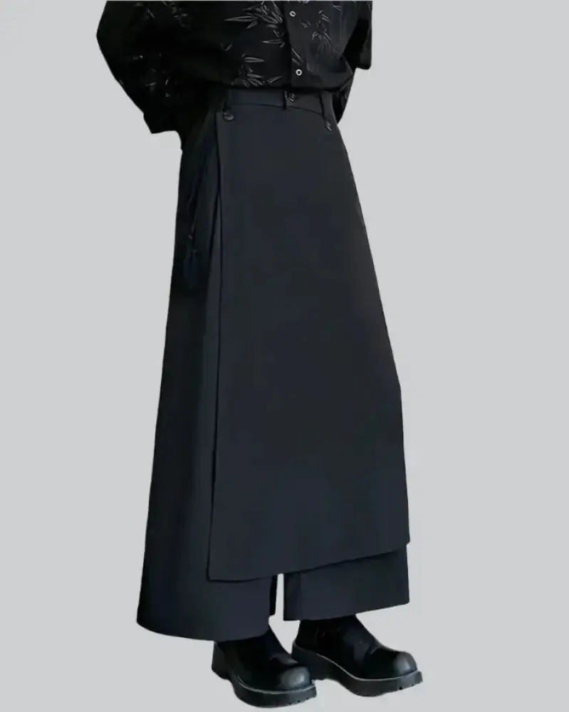 Asym Hakama Pants for Modern
