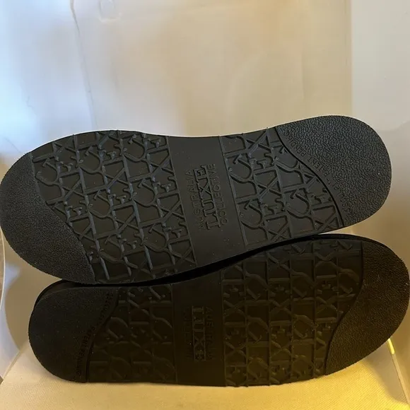 Australia Luxe Cosy Short Black Suede Leather Shearling Boots