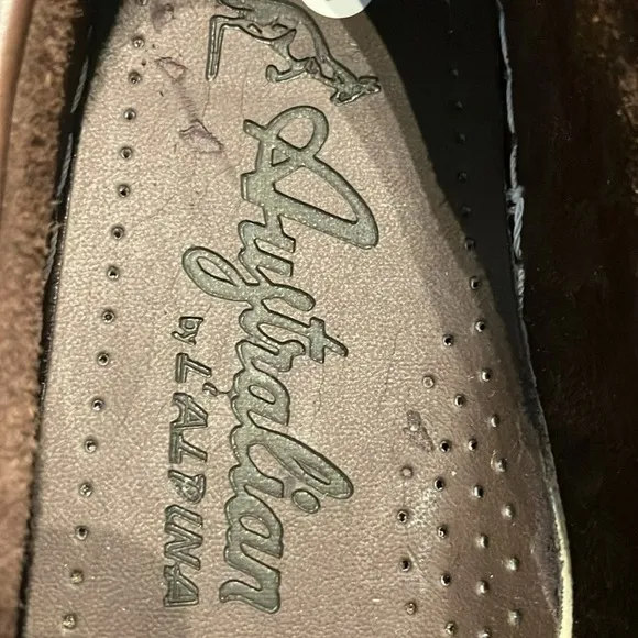 Australian by L’alpina Boat Shoes Leather White Overstitching Boat Shoes 7