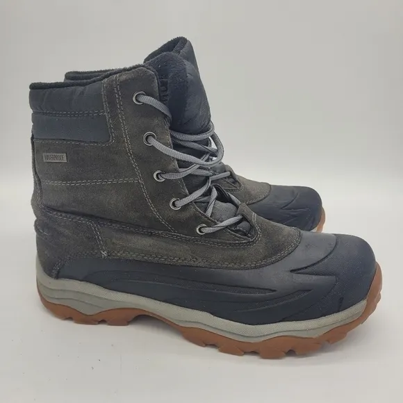 Avalanche Winslow Gray Mens Boots Insulated Size 10 Shoes