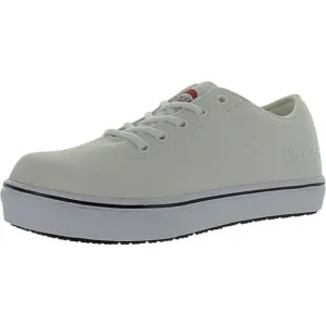 Avenger Alley White Canvas Work and Safety Shoes Sneakers NIB