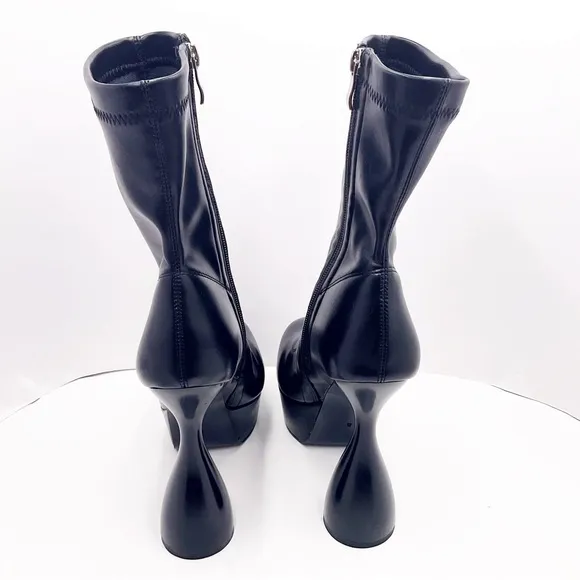 {Azalea Wang} Apollo Chunky Platform Ankle Bootie