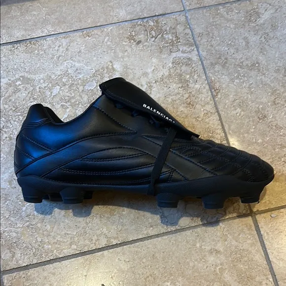 Balenciaga Black Quilted Slip-On Sneakers