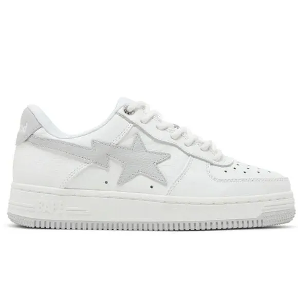 BAPE JJJJound x Wmns Bapesta 'White' SHOES WHITE SIZE 8.5 NEW WITH BOX