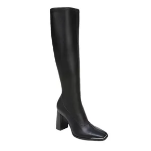 Bar III Women's Haydin Tall Square Toe Dress Boots Black Size 9 1/2