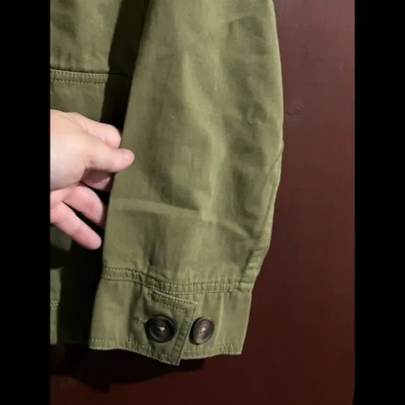 Barbour Zale Casual Jacket Olive Tree Green US Size 4 - NWT