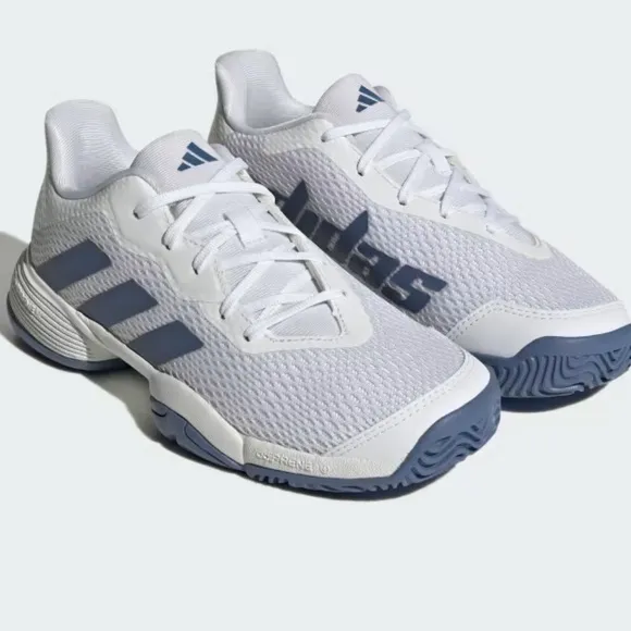 BARRICADE TENNIS SHOES White Blue Size 6