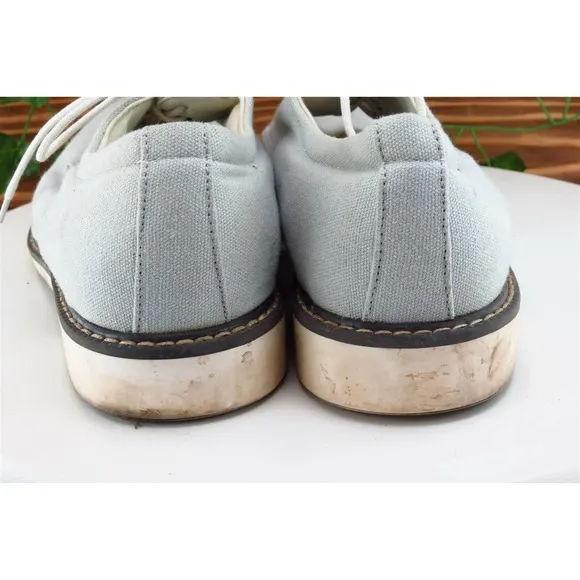Bass Shoes Sz 10 D Gray Derby Oxfords Fabric Men‎