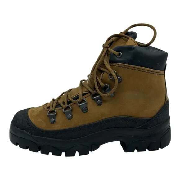 Bates E03400 6.5W Mens Gore-Tex Vibram Brown Suede &amp; Black Leather Hiking Boots