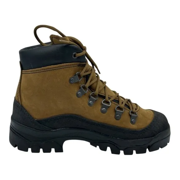Bates E03400 6.5W Mens Gore-Tex Vibram Brown Suede &amp; Black Leather Hiking Boots