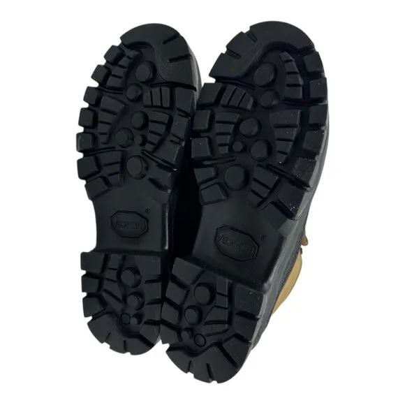 Bates E03400 6.5W Mens Gore-Tex Vibram Brown Suede &amp; Black Leather Hiking Boots