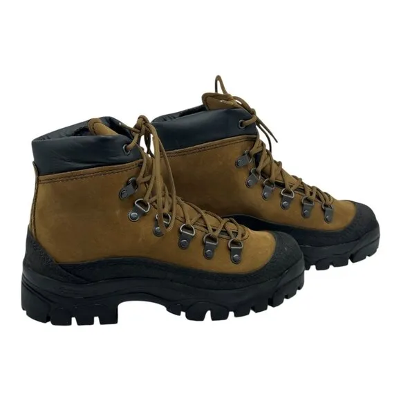 Bates E03400 6.5W Mens Gore-Tex Vibram Brown Suede &amp; Black Leather Hiking Boots