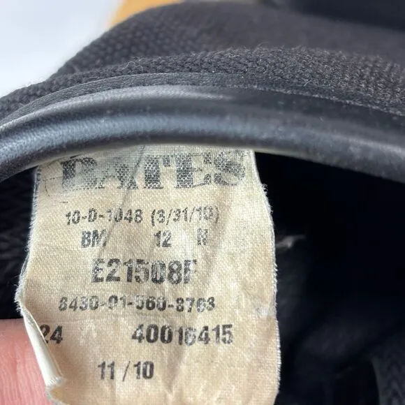 Bates Gore-Tex Infantry Combat Boots Men 12 N Steel Toe Vibram Tactical Military