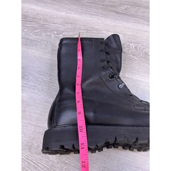 Bates Infrantry Combat Boots Army 01-D-0319  Black Gore-Tex Vibram Sole 9.5 R