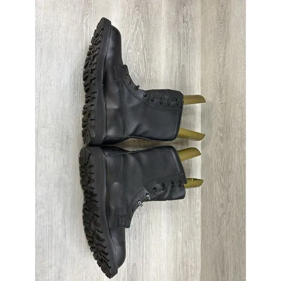 Bates Infrantry Combat Boots Army 01-D-0319  Black Gore-Tex Vibram Sole 9.5 R