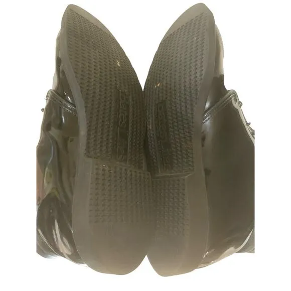 Bates Lites Shoes Mens Size 10.5 Gloss Padded Collar Military Style Chukka Boots