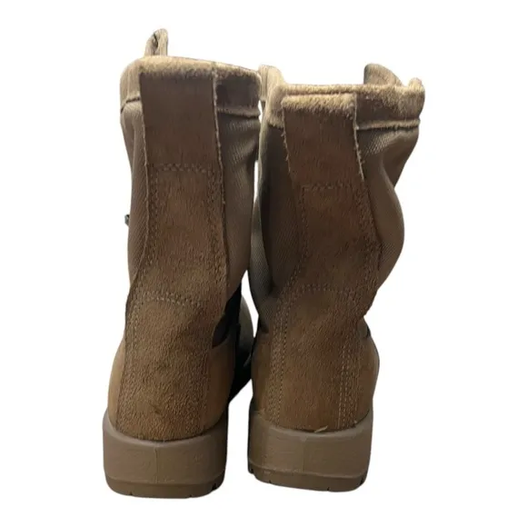 Bates Men's 10&quot; Vibram Gore-Tex Military Combat Boots Tan Size 7.5 M