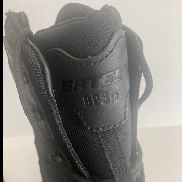Bates Tactical Ops Black Military Boots Ops Mens 10.5 Wide NEW