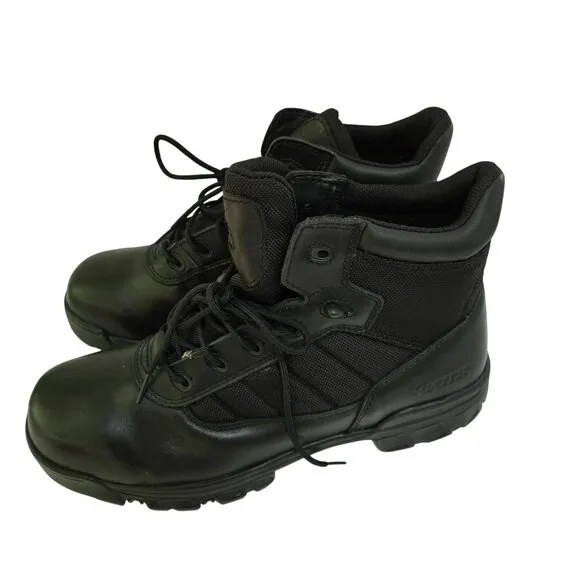 Bates Ultralite Tactical Sport Military Boot Black Leather Size 13EW