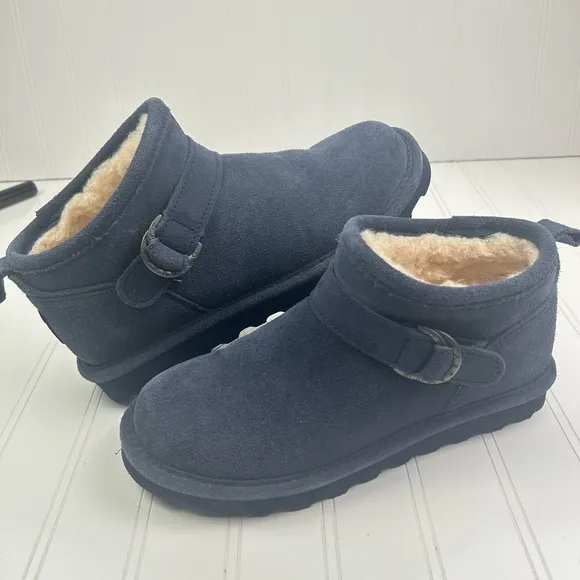 BearPaw Blue Women’s Short Boots