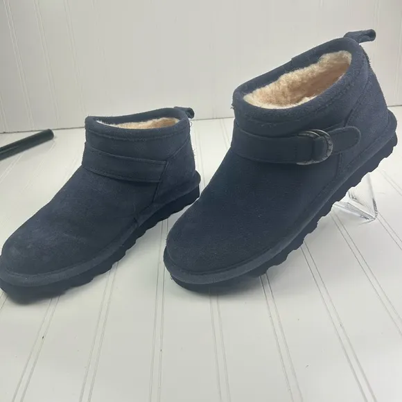 BearPaw Blue Women’s Short Boots