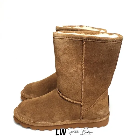 BearPaw Elle Hickory Short Boots sz 6