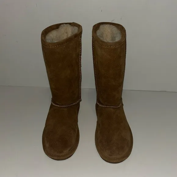 BEARPAW Girls Emma Tall Boots Size 12
