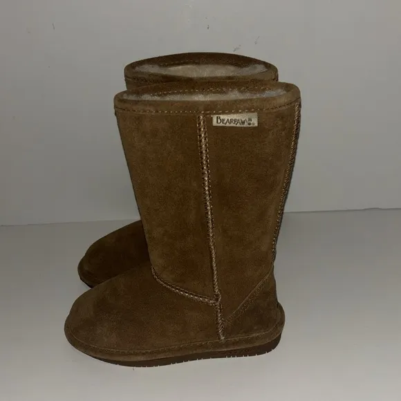 BEARPAW Girls Emma Tall Boots Size 12