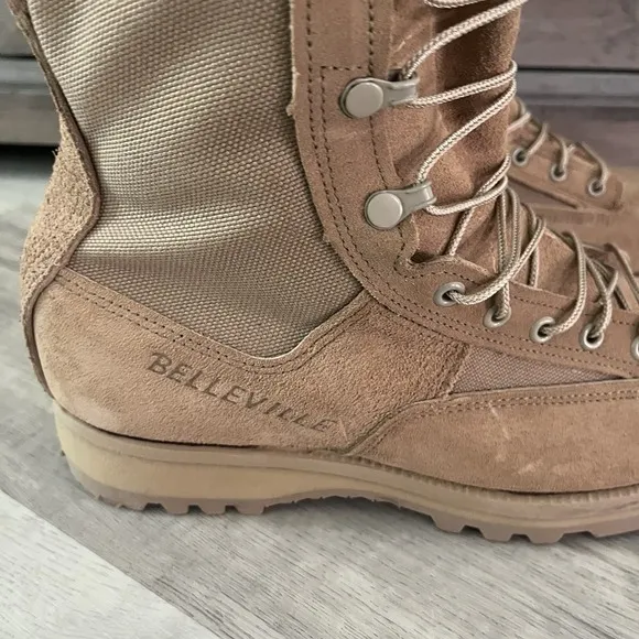 Belleville 790A Boots Mens 10 R Gore Tex Desert Tan US Army Military Combat USA