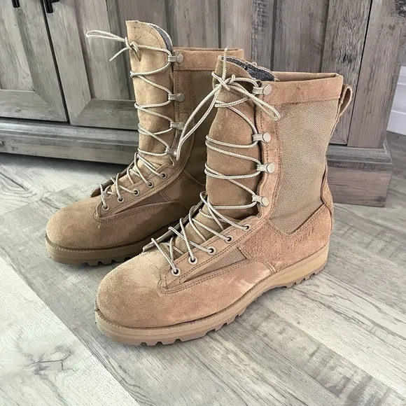 Belleville 790A Boots Mens 10 R Gore Tex Desert Tan US Army Military Combat USA