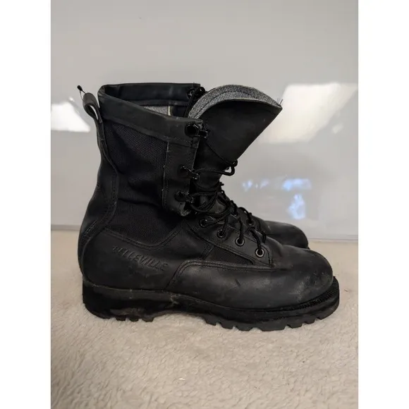Belleville Combat Boots Gore-Tex Military  Men's Size 7.5 Black Best Defense Usa