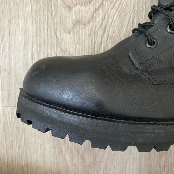 Belleville Gore-Tex Waterproof Black Leather Men's Combat Military Boots 8.5 W‎