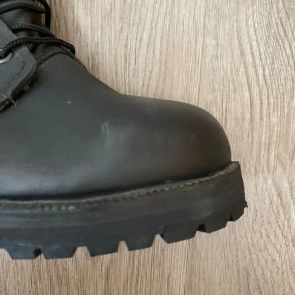Belleville Gore-Tex Waterproof Black Leather Men's Combat Military Boots 8.5 W‎