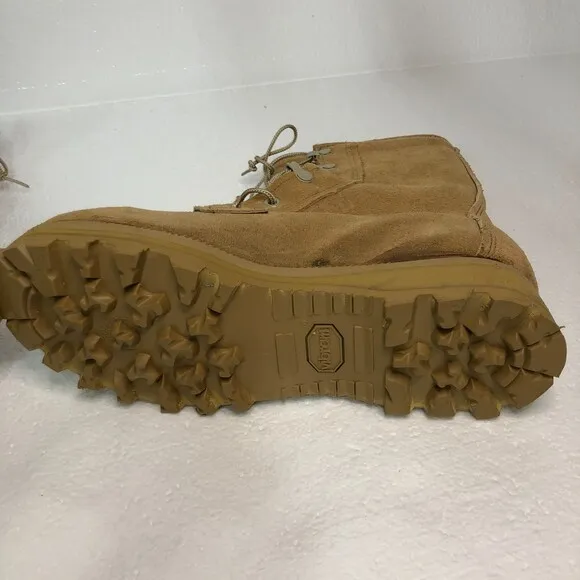 Belleville ICWT Combat Boots Tan Military Goretex Leather Mens Size 4.0R NWOT
