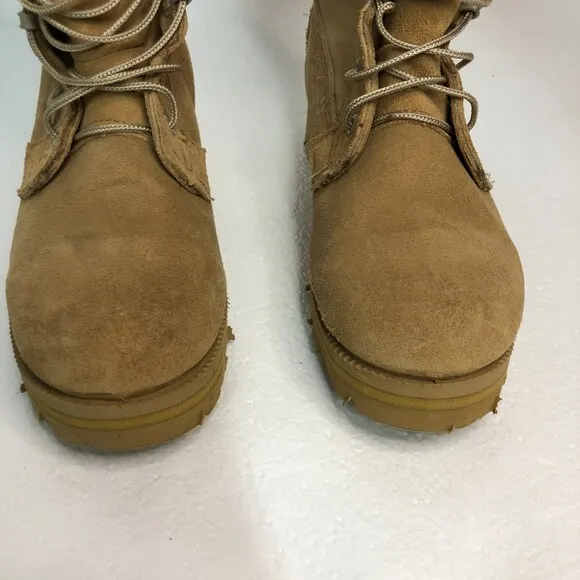 Belleville ICWT Combat Boots Tan Military Goretex Leather Mens Size 4.0R NWOT