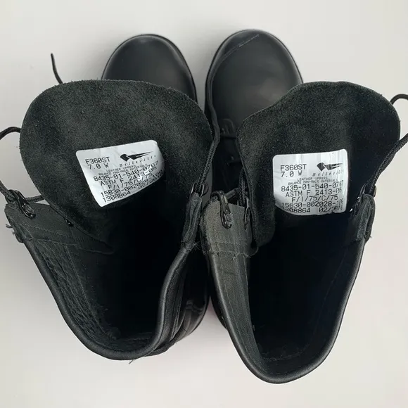 Belleville Leather Men’s Steel Toe Boots W/Vibram Soles